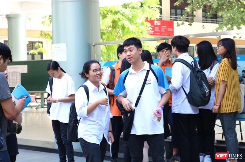 Thí sinh dự thi THPT quốc gia 2019. Ảnh: Minh Thúy