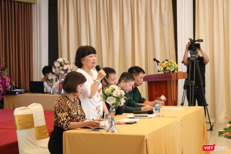 Bà Trần Hồng Dung - Phó Chủ tịch Thường trực Quỹ “Mãi mãi tuổi 20”. Ảnh: Minh Thúy