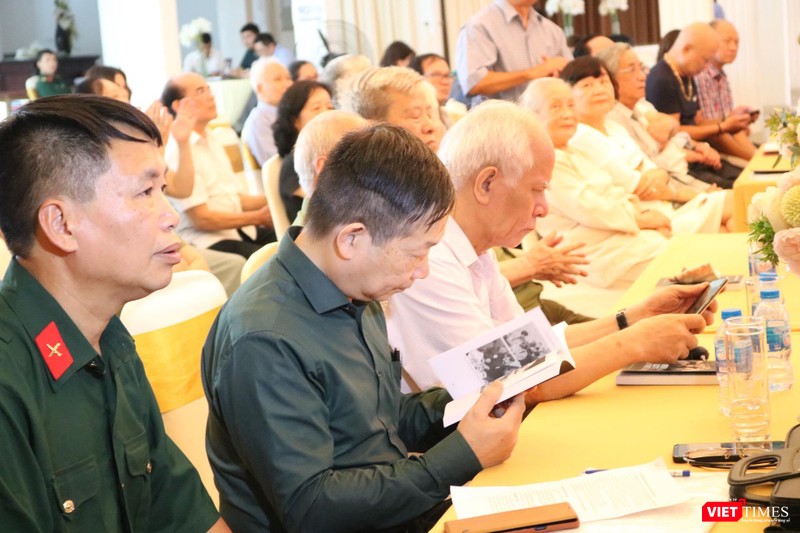 Các khách mời tham dự buổi gặp mặt. Ảnh: Minh Thúy