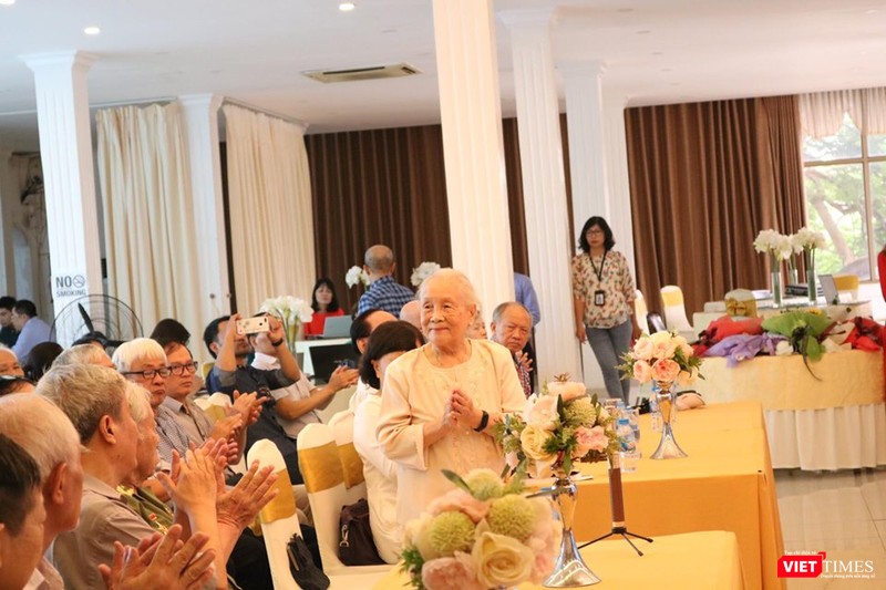 Cụ Doãn Ngọc Trâm, thân mẫu của nữ Anh hùng, liệt sỹ Đặng Thùy Trâm. Ảnh: Minh Thúy