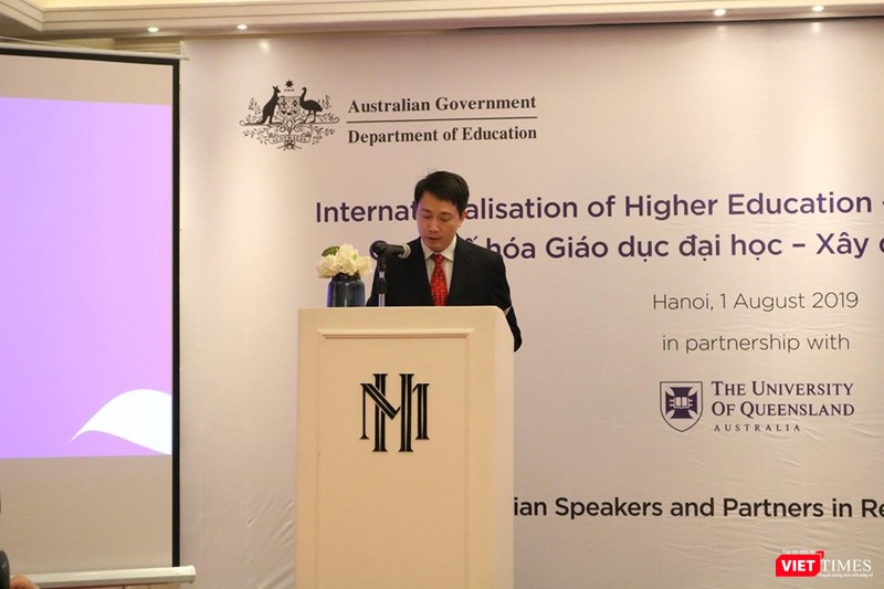 TS. Phạm Quang Hưng - Cục trưởng Cục hợp tác quốc tế, Bộ GD&ĐT