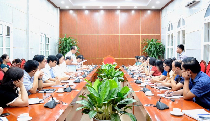 Thanh tra Bộ GD&ĐT tổ chức công bố kết luận thanh tra việc quản lý hoạt động liên kết đào tạo, quản lý, cấp phát văn bằng, chứng chỉ của Sở GD&ĐT Hà Nội Thanh tra Bộ GD&ĐT tổ chức công bố kết luận thanh tra việc quản lý hoạt động liên kết đào tạo, quản lý, cấp phát văn bằng, chứng chỉ của Sở GD&ĐT Hà Nội