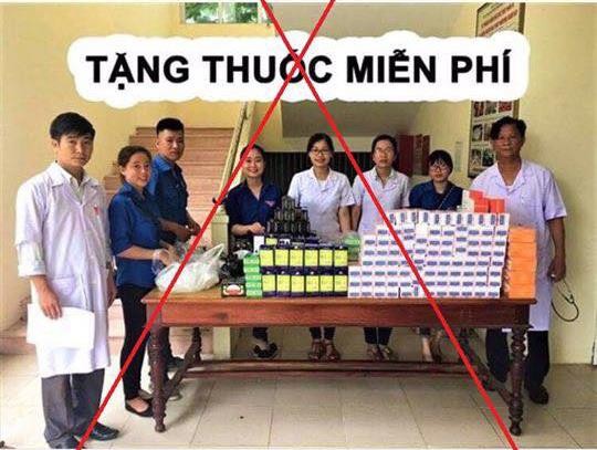 Một trang Facebook giả mạo Bệnh viện Trung ương Quân đội 108