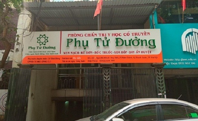 Phòng chẩn trị y học cổ truyền Phụ Tử Đường