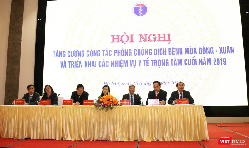 Hội nghị tăng cường công tác phòng, chống dịch bệnh mùa đông – xuân, triển khai nhiệm vụ y tế trọng tâm cuối năm 2019 Hội nghị tăng cường công tác phòng, chống dịch bệnh mùa đông – xuân, triển khai nhiệm vụ y tế trọng tâm cuối năm 2019