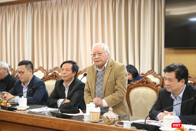 GS. Trần Đình Sử. Ảnh: Minh Thúy