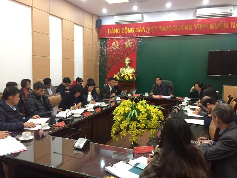 Cục Quản lý Khám, chữa bệnh họp để tập trung chỉ đạo công tác phòng chống bệnh viêm phổi cấp do chủng virus Corona mới. Ảnh:Lê Hảo