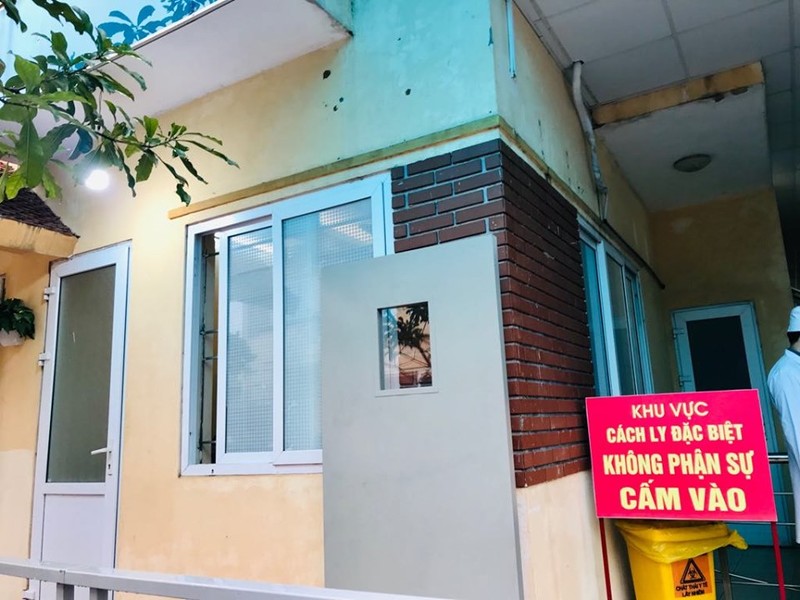 Khu vực cách ly đặc biệt tại Bệnh viện đa khoa tỉnh Vĩnh Phúc. Ảnh: Thái Bình Khu vực cách ly đặc biệt tại Bệnh viện đa khoa tỉnh Vĩnh Phúc. Ảnh: Thái Bình