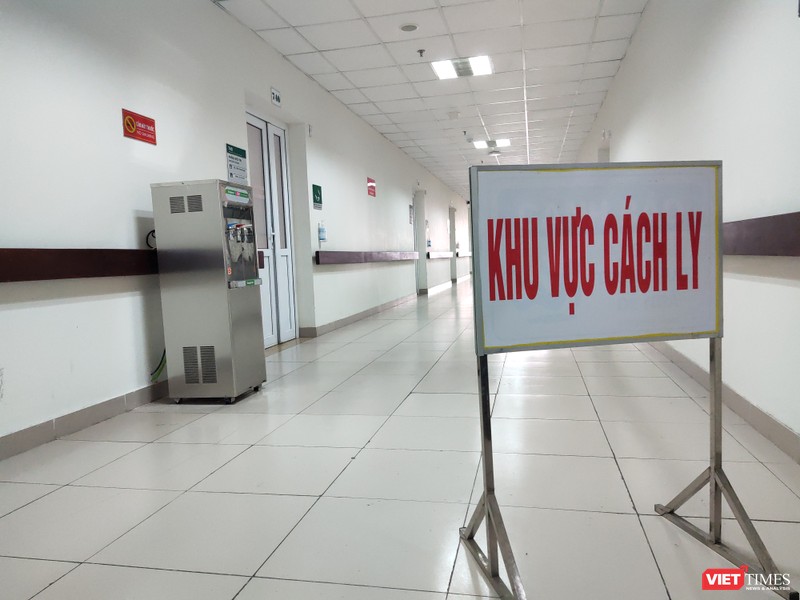 Khu vực cách ly tại Bệnh viện Bệnh Nhiệt đới Trung ương cơ sở 2. Ảnh: Minh Thúy 