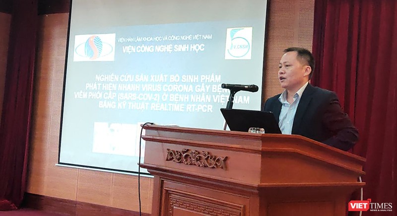 PGS.TS. Đồng Văn Quyền – Phó Viện trưởng Viện Công nghệ Sinh học. Ảnh: Minh Thúy