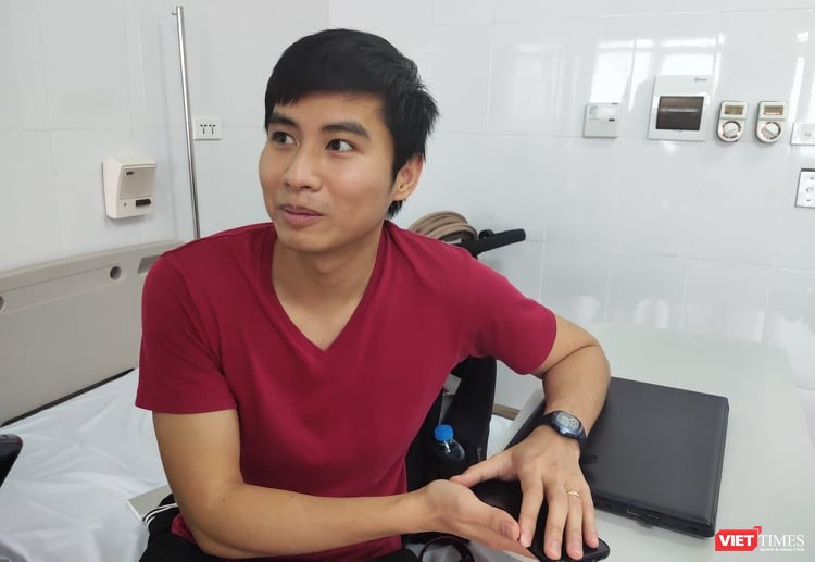 Youtuber Gà Đồi Văn Duy. Ảnh: Minh Thúy 