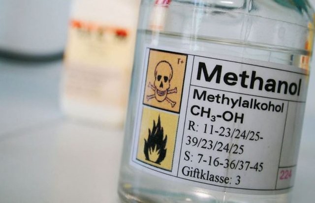 Cồn công nghiệp methanol. Ảnh: Internet Cồn công nghiệp methanol. Ảnh: Internet