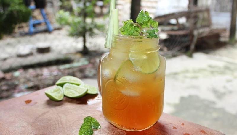 Nước chanh sả. Ảnh: Internet Nước chanh sả. Ảnh: Internet