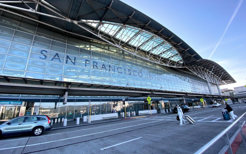 Sân bay San Francisco. Ảnh: BYT