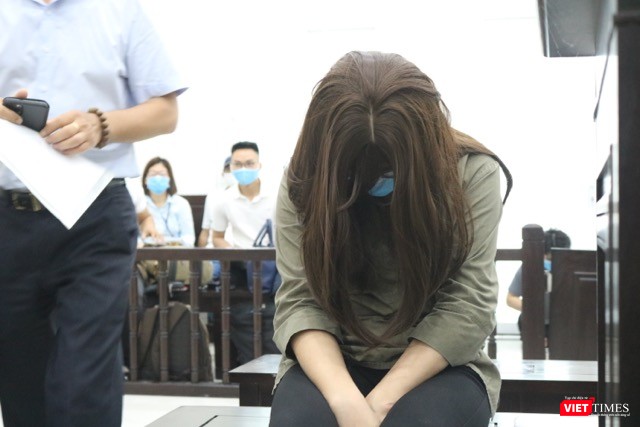 Bị cáo Nguyễn Thị Thủy. Ảnh: Minh Thúy Bị cáo Nguyễn Thị Thủy. Ảnh: Minh Thúy