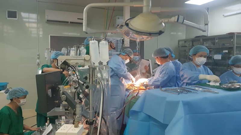 Bệnh nhân được ghép tạng ngay trong đêm. Ảnh: Trung tâm Điều phối ghép tạng Quốc gia Bệnh nhân được ghép tạng ngay trong đêm. Ảnh: Trung tâm Điều phối ghép tạng Quốc gia