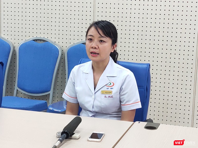 ThS. BS. Lê Thị Thu Hiền – Phó Giám đốc Bệnh viện Chuyên khoa Nam học và Hiếm muộn Hà Nội. Ảnh: Minh Thúy