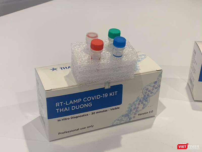 RT-LAMP COVID-19 Kit THAI DUONG. Ảnh: Thanh Hằng RT-LAMP COVID-19 Kit THAI DUONG. Ảnh: Thanh Hằng