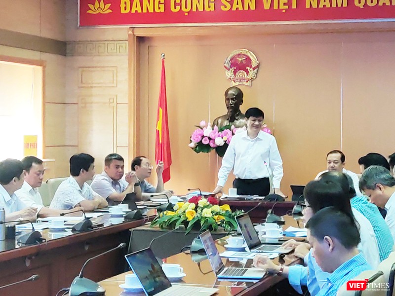 Thứ trưởng Bộ Y tế Nguyễn Thanh Long. (Ảnh: Minh Thúy)