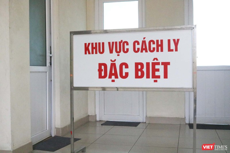 Khu vực cách ly đặc biệt (Ảnh: Minh Thuý) 