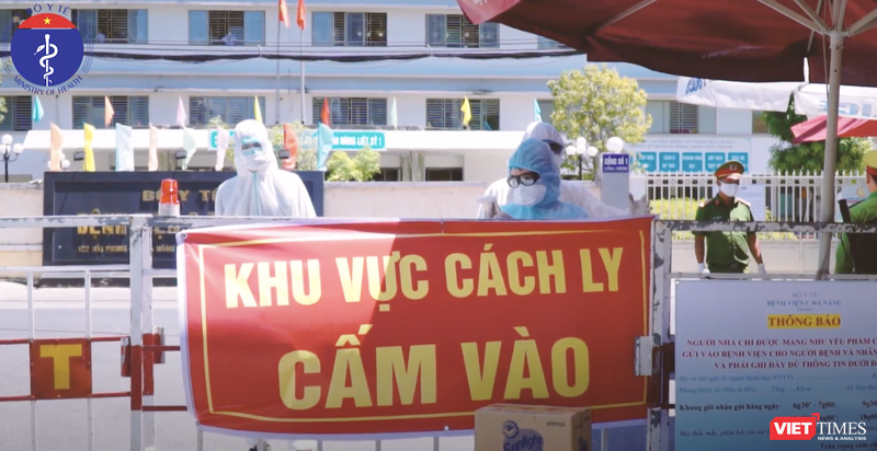 Khu vực cách ly phòng COVID-19 (Ảnh - VT) 