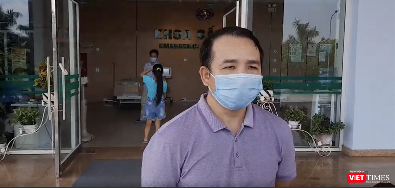 Bệnh nhân 785 mắc COVID-19 trong ngày được công bố khỏi bệnh (Ảnh: Đặng Thanh)