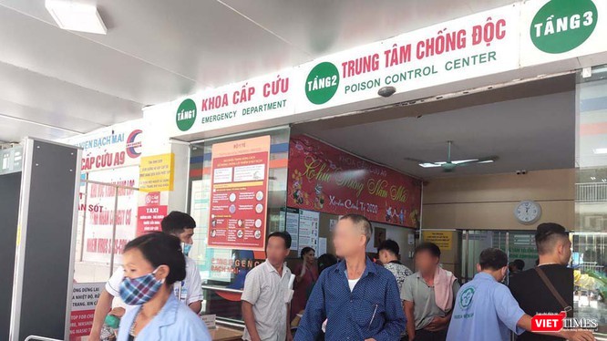Trung tâm Chống độc - Bệnh viện Bạch Mai (Ảnh: Minh Thúy) Trung tâm Chống độc - Bệnh viện Bạch Mai (Ảnh: Minh Thúy)