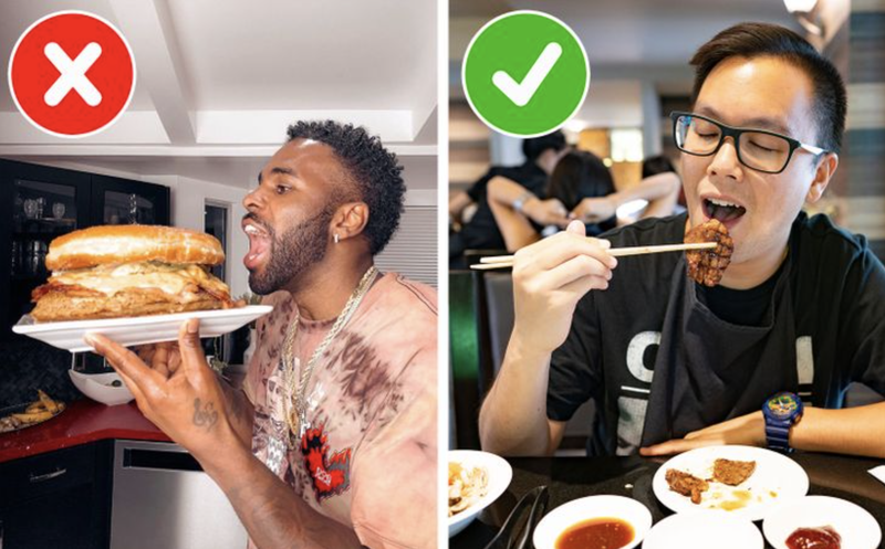 Người Nhật không ăn uống vô độ (Ảnh: brightside)