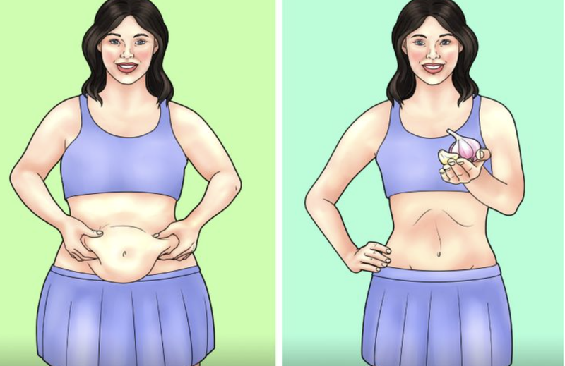 Tỏi giúp giảm eo (Ảnh: Brightside)