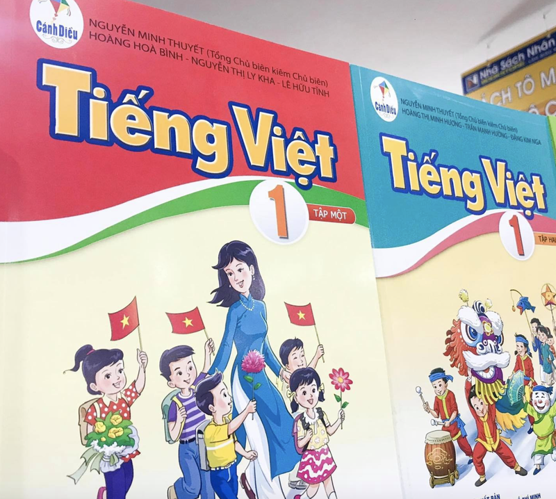 SGK Tiếng Việt 1 Cánh Diều (Ảnh: NSC)