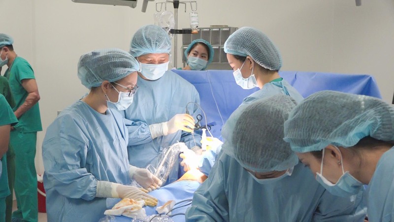 Nhiều ca can thiệp bào thai đã được thực hiện tại Bệnh viện Phụ sản Hà Nội (Ảnh: BV Phụ sản Hà Nội) Nhiều ca can thiệp bào thai đã được thực hiện tại Bệnh viện Phụ sản Hà Nội (Ảnh: BV Phụ sản Hà Nội)