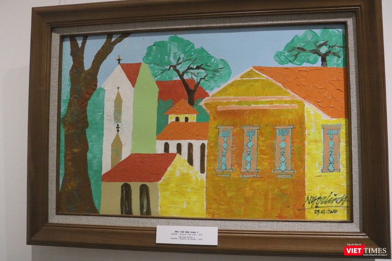 &quot;Nhà thờ Hàm Long 1&quot; (Ảnh: Minh Thuý)