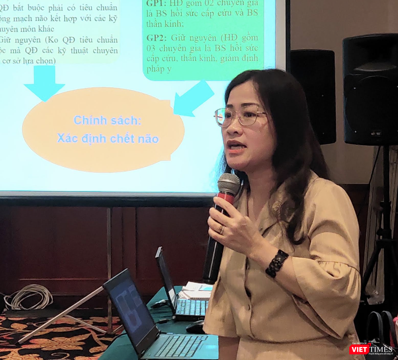 ThS. Trần Thị Trang – Phó Vụ trưởng Vụ Pháp chế, Bộ Y tế (Ảnh: Minh Thuý)