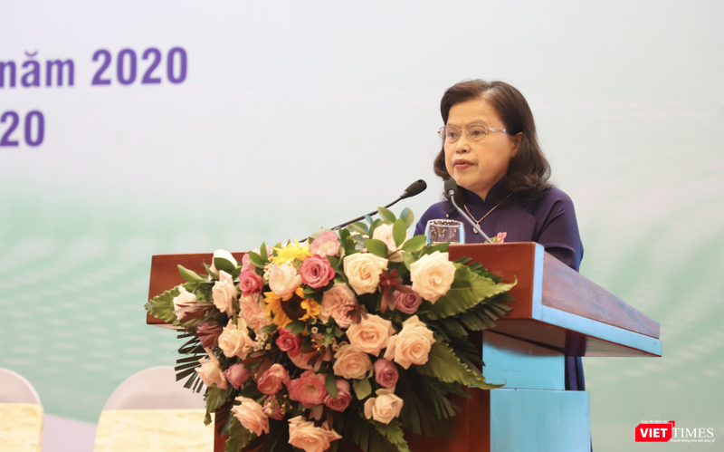 PGS.TS Nguyễn Thị Xuyên- Chủ tịch Tổng Hội Y học Việt Nam (Ảnh: Minh Thuý)