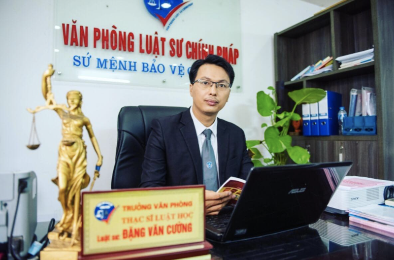 Luật sư Đặng Văn Cường - Trưởng Văn phòng Luật sư Chính Pháp (Ảnh: NVCC) 