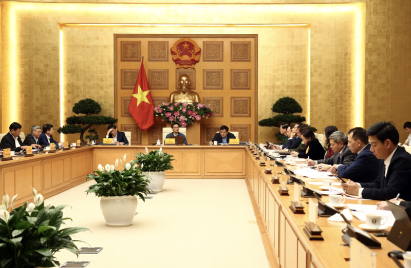 Họp Ban Chỉ đạo quốc gia phòng, chống dịch COVID-19 (Ảnh: Đình Nam/VGP)