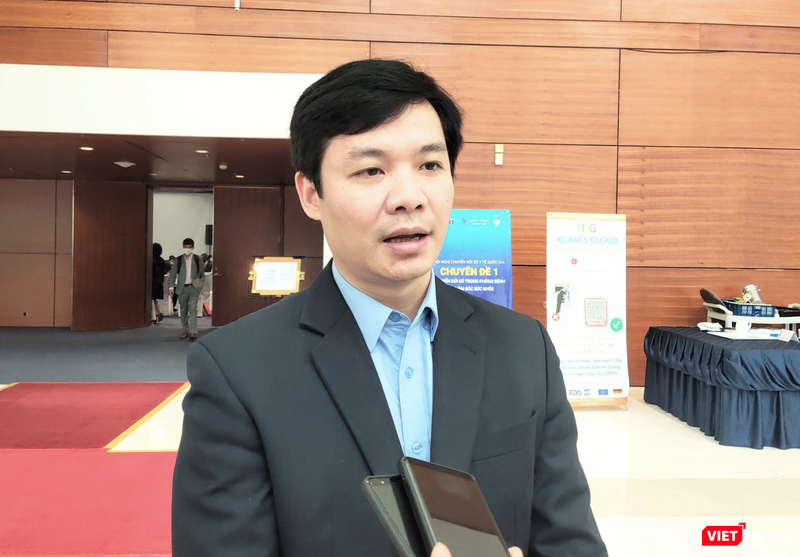 ThS. Nguyễn Trường Nam – Phó Cục trưởng Cục Công nghệ thông tin, Bộ Y tế (Ảnh: Minh Thuý)