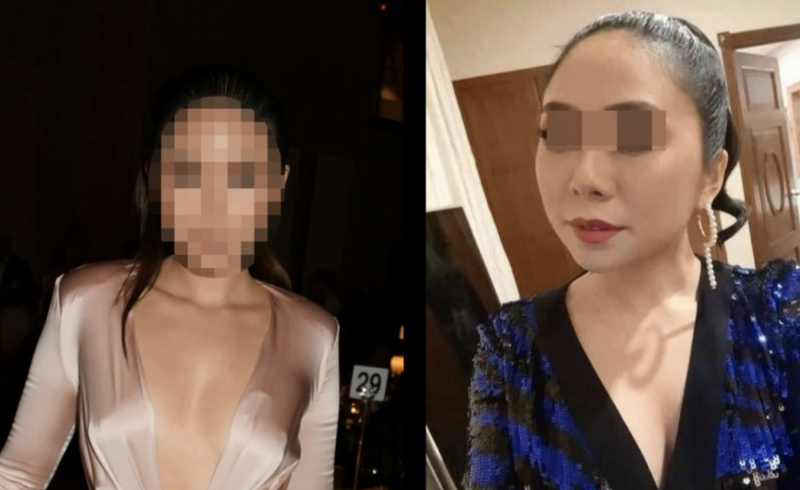 Chị N. trước khi về Việt Nam (Ảnh chụp màn hình)