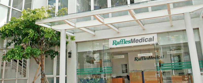 Phòng khám Raffles Medical (Ảnh - rafflesmedical HN) 