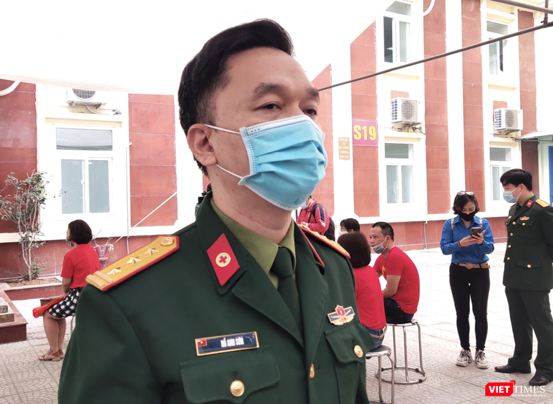 Thượng tá, PGS.TS. Hồ Anh Sơn - Phó Giám đốc Viện Nghiên cứu Y dược học Quân sự, Học viện Quân Y – (Ảnh Minh Thuý) Thượng tá, PGS.TS. Hồ Anh Sơn - Phó Giám đốc Viện Nghiên cứu Y dược học Quân sự, Học viện Quân Y – (Ảnh Minh Thuý)