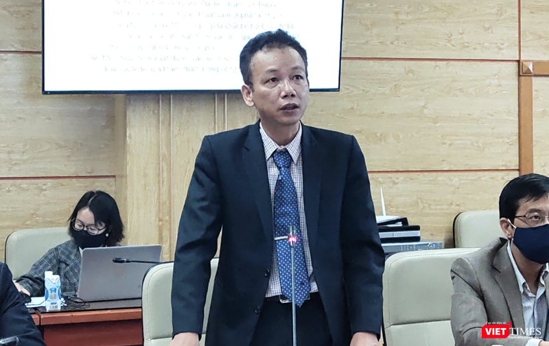 TS. Dương Hữu Thái - Viện trưởng Viện Vaccine và Sinh phẩm Y tế (IVAC) (Ảnh - Minh Thuý)