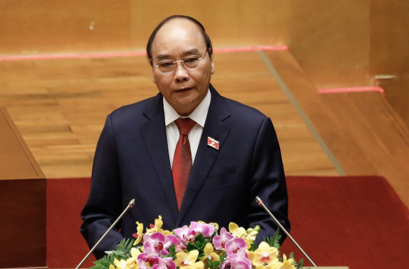 Chủ tịch nước Nguyễn Xuân Phúc phát biểu (Ảnh - Nhật Bắc/VGP) Chủ tịch nước Nguyễn Xuân Phúc phát biểu (Ảnh - Nhật Bắc/VGP)