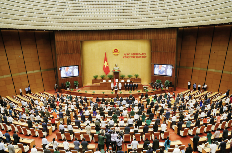 Toàn cảnh lễ tuyên thệ nhậm chức Chủ tịch nước Cộng hoà xã hội chủ nghĩa Việt Nam (Ảnh - Cổng TTĐT Quốc hội) Toàn cảnh lễ tuyên thệ nhậm chức Chủ tịch nước Cộng hoà xã hội chủ nghĩa Việt Nam (Ảnh - Cổng TTĐT Quốc hội)