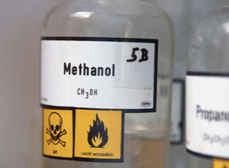 Cồn công nghiệp methanol (Ảnh minh hoạ) Cồn công nghiệp methanol (Ảnh minh hoạ)