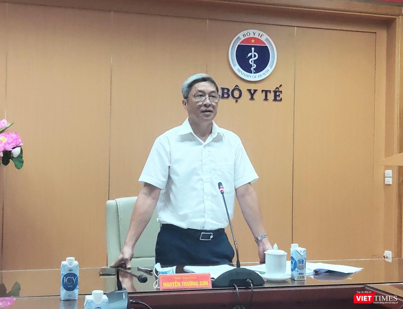 PGS. TS. Nguyễn Trường Sơn – Thứ trưởng Bộ Y tế (Ảnh - Minh Thuý) PGS. TS. Nguyễn Trường Sơn – Thứ trưởng Bộ Y tế (Ảnh - Minh Thuý)