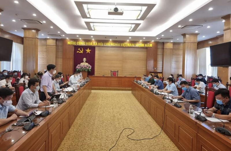 Toàn cảnh cuộc họp của Bộ Y tế với UBND tỉnh Vĩnh Phúc (Ảnh - BYT) Toàn cảnh cuộc họp của Bộ Y tế với UBND tỉnh Vĩnh Phúc (Ảnh - BYT)