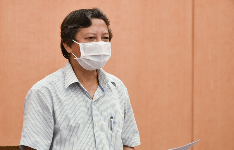 Ông Hoàng Đức Hạnh – Phó Giám đốc Sở Y tế TP. Hà Nội (Ảnh - Trung Nguyên)