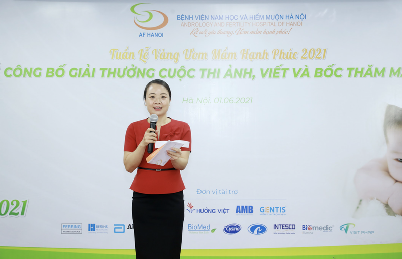 ThS. BS. Lê Thị Thu Hiền - Phó Giám đốc, Trưởng Khoa Hỗ trợ sinh sản Bệnh viện Nam học và Hiếm muộn Hà Nội (Ảnh - BVCC)