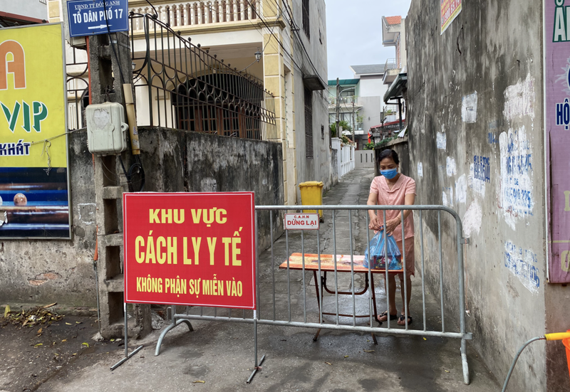 Khu vực cách ly (Ảnh - TY)