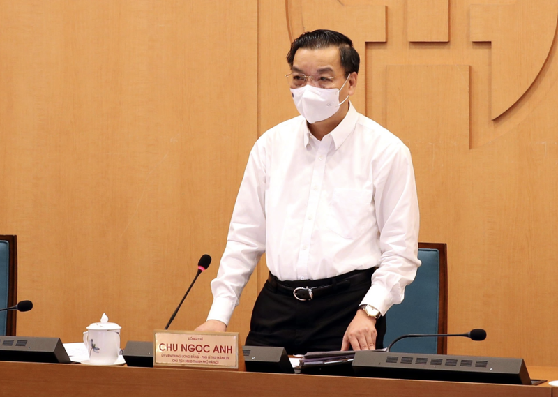 Ông Chu Ngọc Anh - Chủ tịch UBND TP. Hà Nội (Ảnh - Thọ Dương)